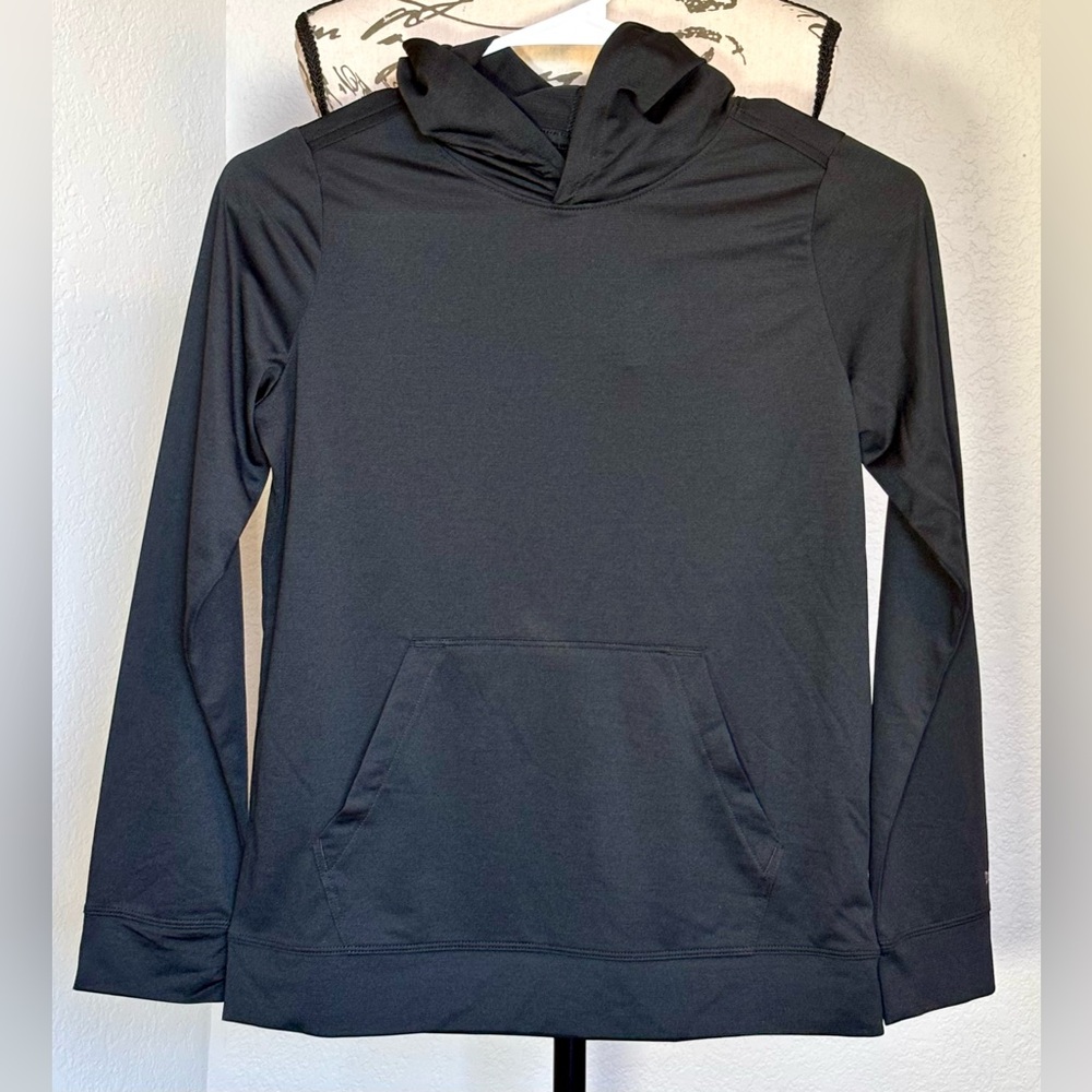 DSG Lightweight Moisture-Wicking 'Movement' Boy's Black Athletic Hoodie NWT